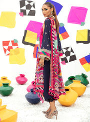 3PC Embroidered MM0033