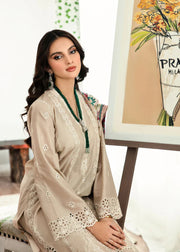 3PC Embroidered MM0032