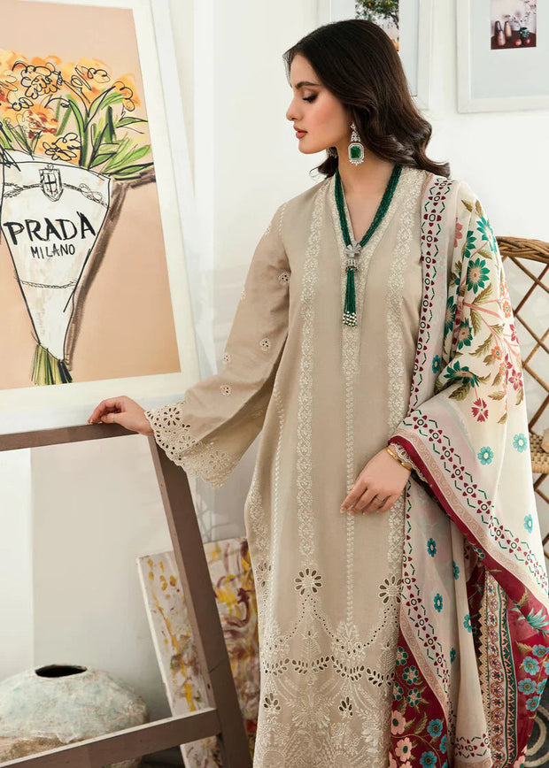 3PC Embroidered MM0032