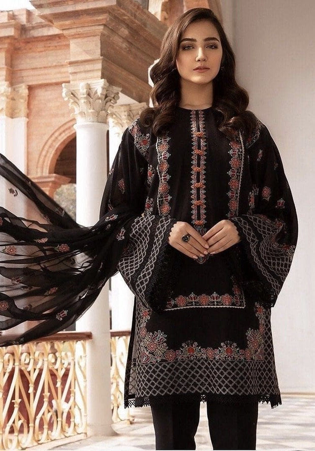3PC Embroidered MM0053