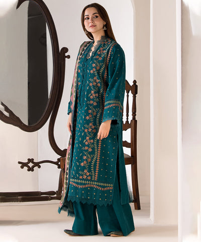 3PC Embroidered MM0035