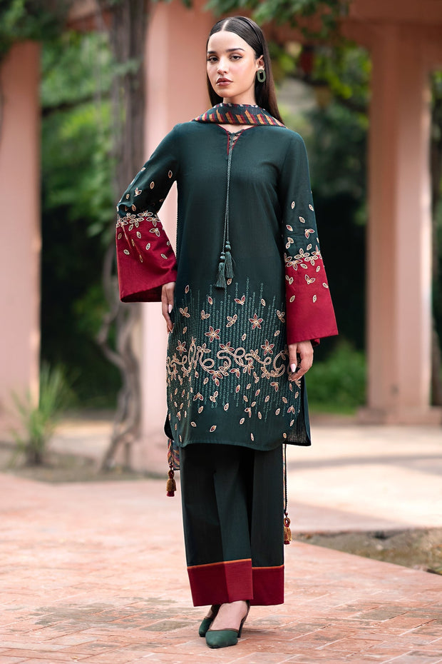 3PC Embroidered MM0036