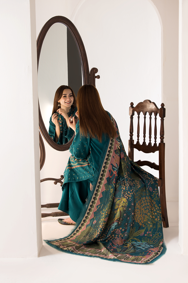 3PC Embroidered MM0035
