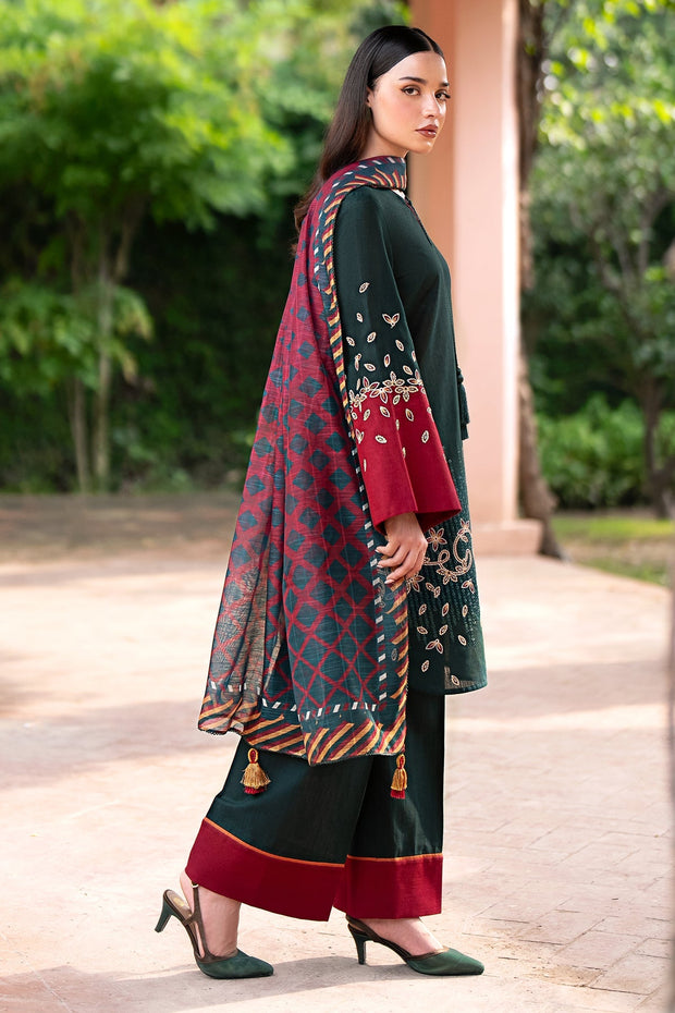 3PC Embroidered MM0036