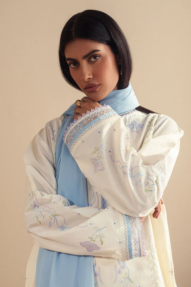 3PC Embroidered MM0055