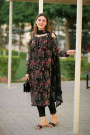 3PC Embroidered MM0031
