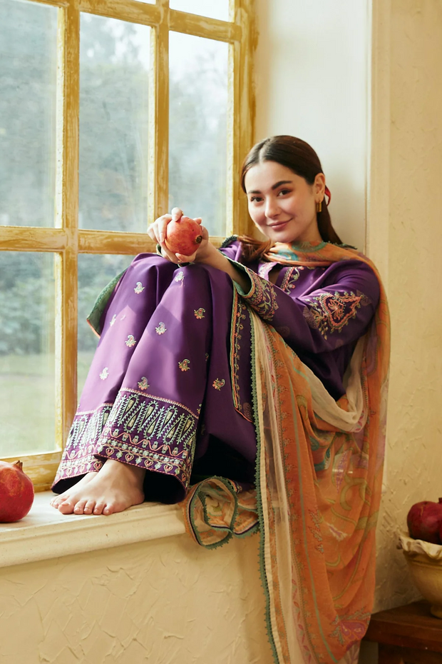 3PC Embroidered MM0046