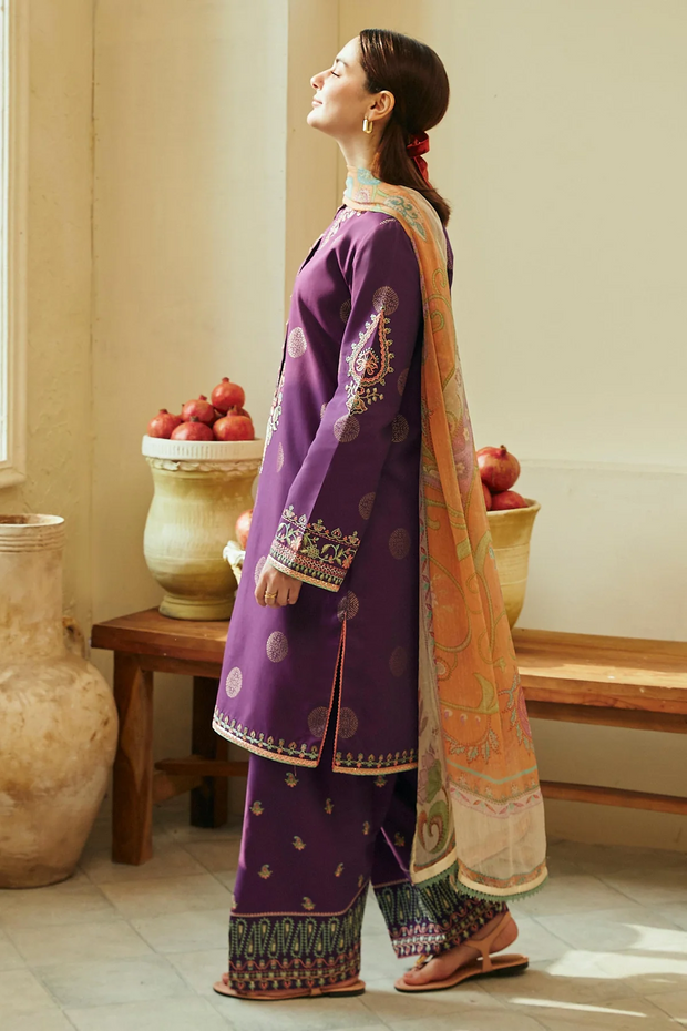 3PC Embroidered MM0046
