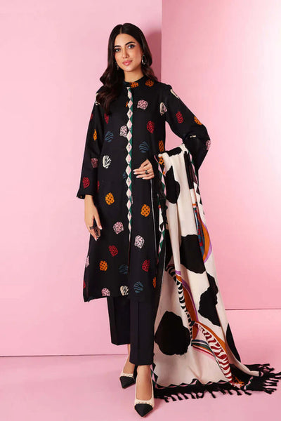 3PC Embroidered MM0030