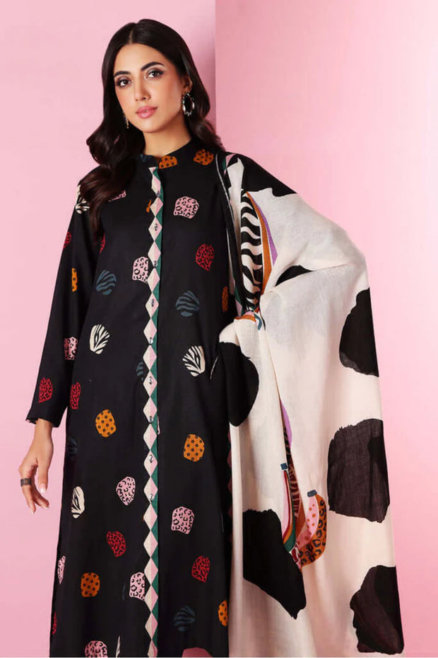 3PC Embroidered MM0030