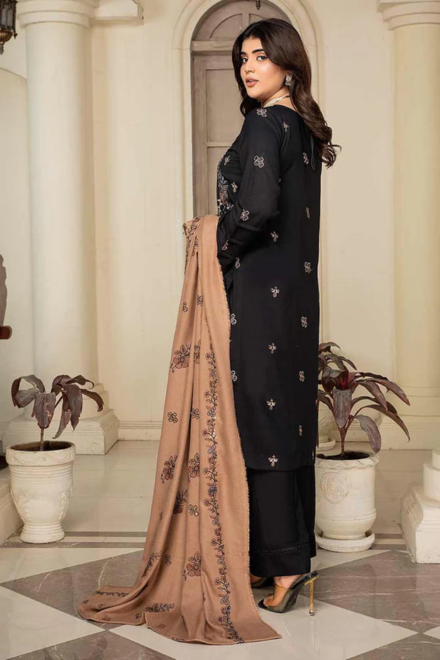3PC Embroidered MM0032