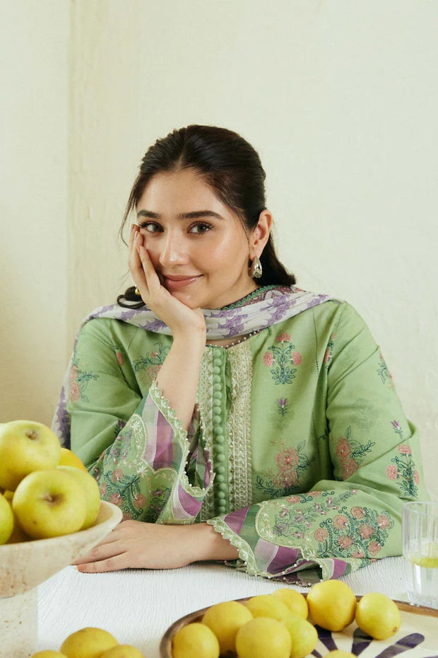 3PC Embroidered MM0038