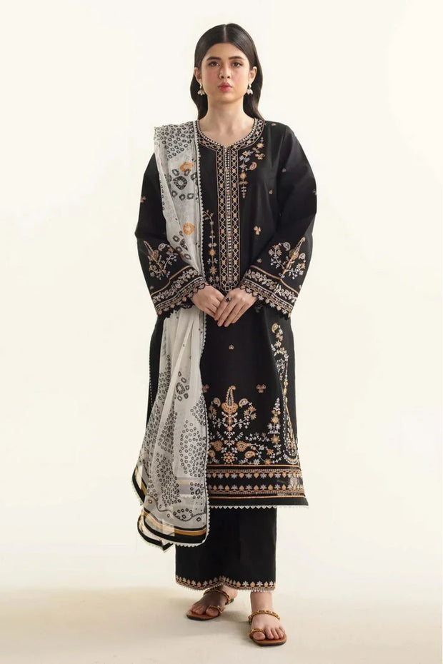 3PC Embroidered MM0038