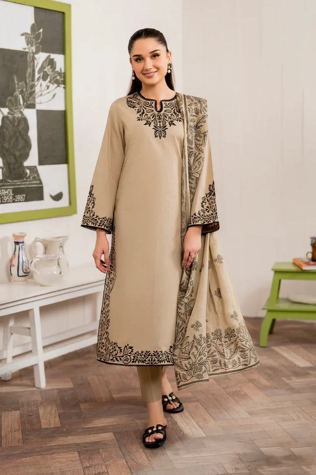 3PC Embroidered MM0050