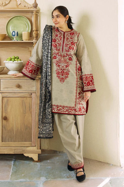 3PC Embroidered MM0052