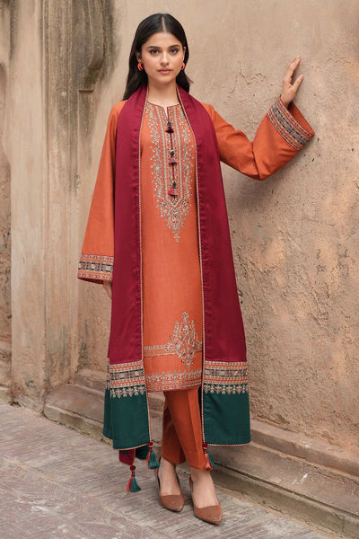 3PC Embroidered MM0029