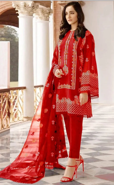 3PC Embroidered MM0053