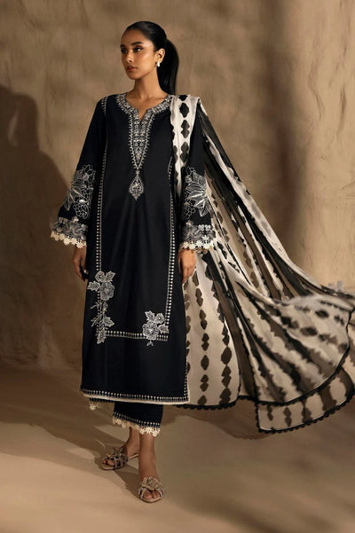 3PC Embroidered MM0036