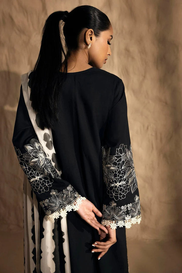 3PC Embroidered MM0036