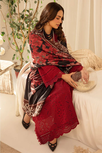3PC Embroidered MM0035