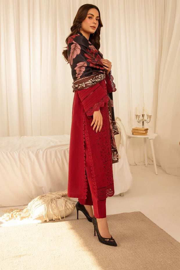3PC Embroidered MM0035