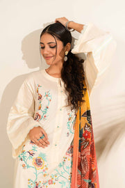 3PC Embroidered MM0031