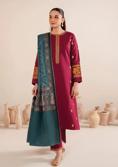 3PC Embroidered MM0024