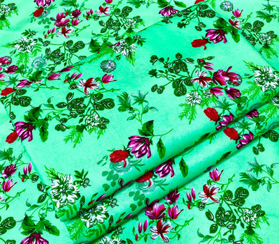 COTTON FLORAL PRINTS 2PC