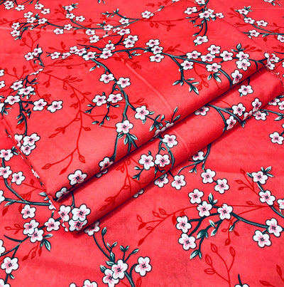 COTTON FLORAL PRINTS 2PC