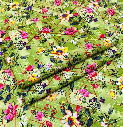 COTTON FLORAL PRINTS 2PC