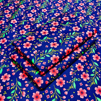 COTTON FLORAL PRINTS 2PC