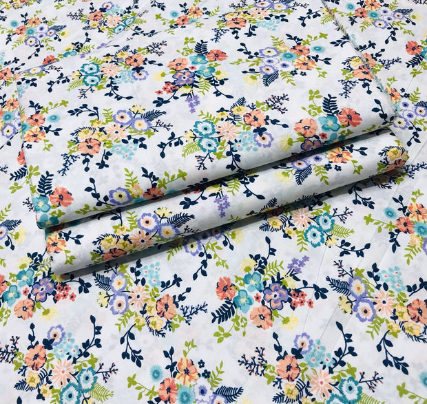 COTTON FLORAL PRINTS 2PC
