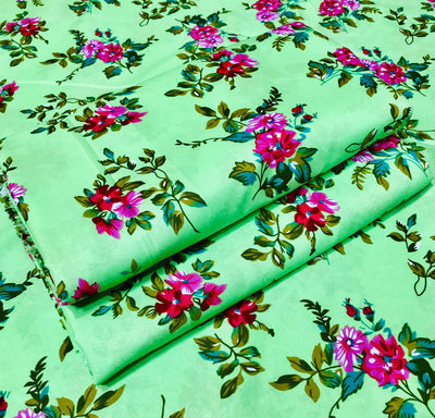 COTTON FLORAL PRINTS 2PC