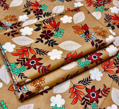 COTTON FLORAL PRINTS 2PC