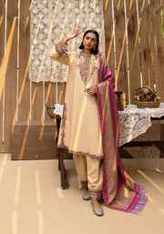 3PC Embroidered MM0041