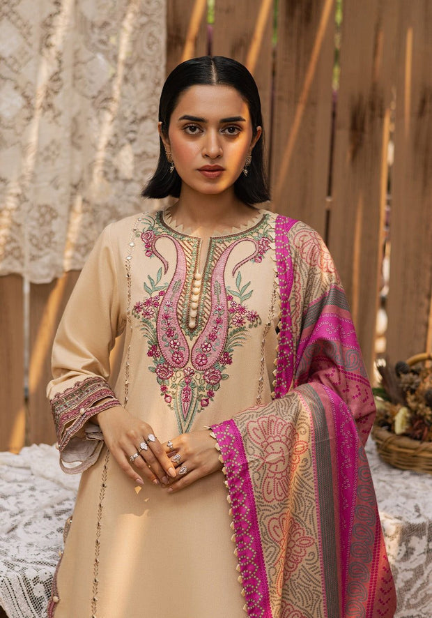 3PC Embroidered MM0041