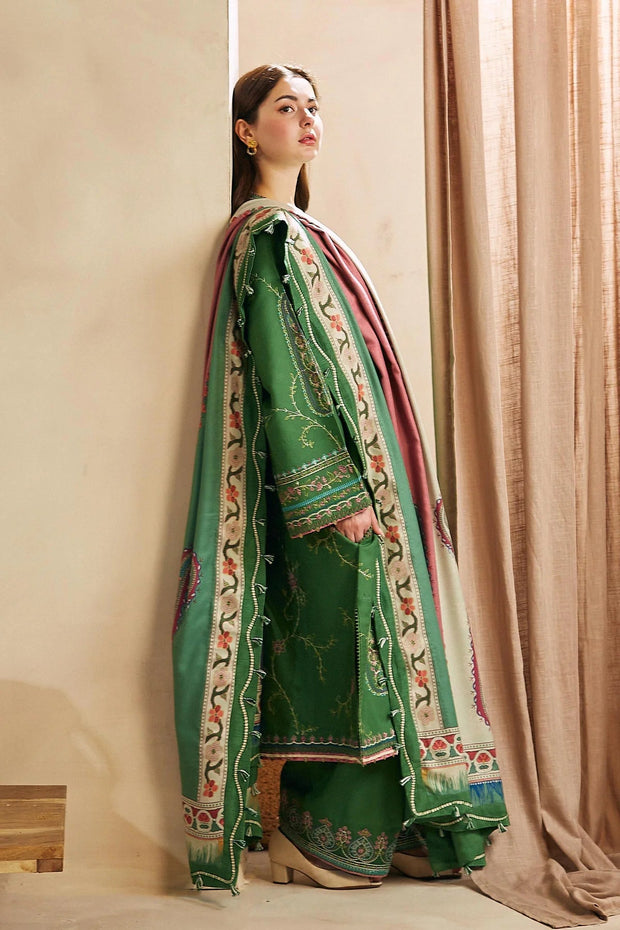 3PC Embroidered MM0047