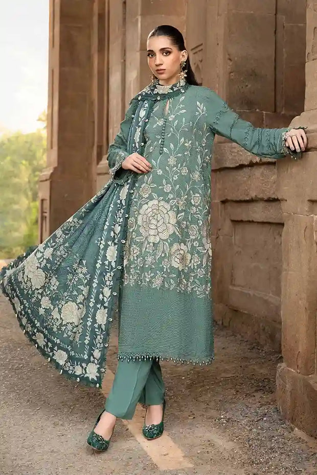 3PC Embroidered MM0043