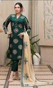 3PC Embroidered MM0045
